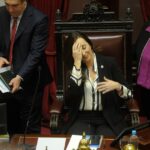 otro-capitulo-de-la-interna-del-gobierno:-villarruel-esquiva-las-fotos-de-las-derrotas-en-el-senado