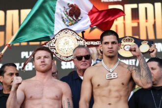 Saúl Álvarez vs Edgar Berlanga: el Canelo no solo pone en juego sus cinturones, sino también ser el más taquillero frente a un megaevento de la UFC