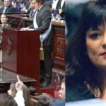 una-diputada-kirchnerista-le-hizo-fuck-you-a-javier-milei-durante-su-discurso-en-el-congreso