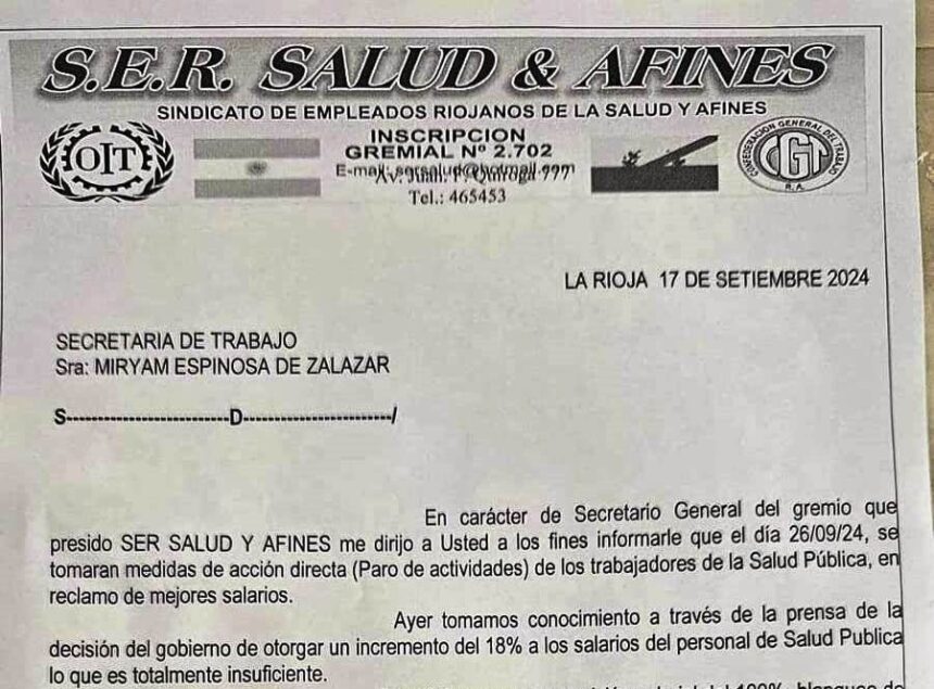 ultimo-momento:-ser-salud-anuncia-paro-para-el-26-de-septiembre