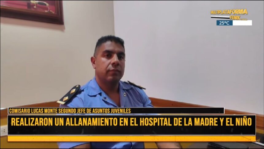 allanaron-el-hospital-de-la-madre-y-el-nino,-por-el-menor-que-ingreso-por-ingesta-de-cocaina.