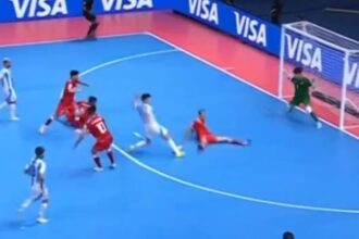 El golazo a puro amague de la Selección Argentina ante Afganistán para ganar su segundo partido en el Mundial de Uzbekistán