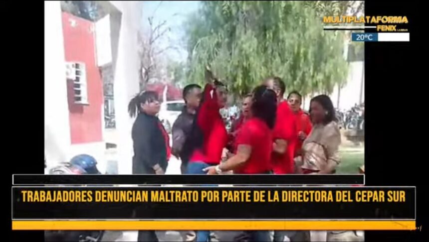 trabajadores-denuncian-maltrato-por-parte-de-la-directora-del-cepar-sur,-karina-romero:-“queremos-la-renuncia-de-ella”