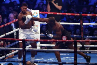 Daniel Dubois noqueó a Anthony Joshua con un derechazo brutal y retuvo el título de los pesados ante 96 mil personas en Wembley