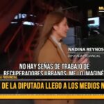 Nadina Reynoso: “Lo que vimos no es mas que lo que nosotros ya conocemos desde hace mucho”.