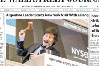 the-wall-street-journal-llevo-a-milei-a-la-tapa-del-diario-tras-su-paso-por-la-bolsa-de-nueva-york