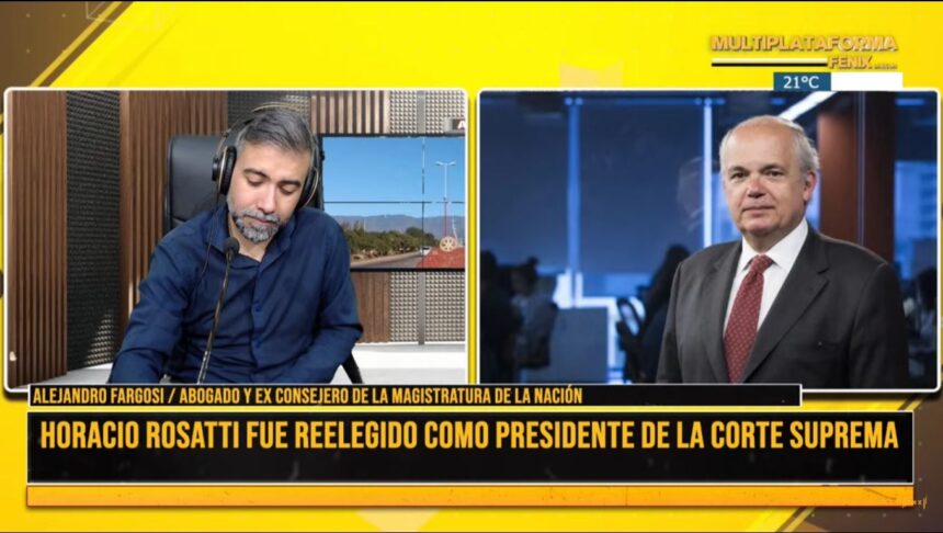 alejandro-fargosi:-“que-rosati-continue-como-presidente-de-la-corte-es-una-decision-totalmente-libre”