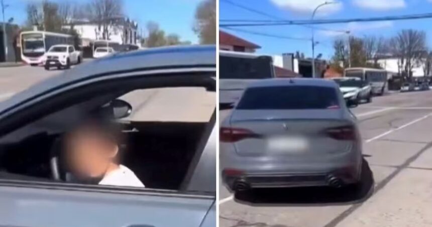 escandalo-por-un-nino-que-manejo-un-auto-de-alta-gama-por-mar-del-plata:-buscan-a-una-mujer-que-figura-como-duena-del-vehiculo