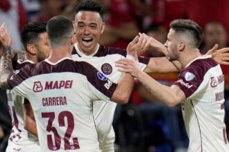 Lanús logró la hazaña, ganó por penales en Medellín y se metió en las semifinales de la Copa Sudamericana