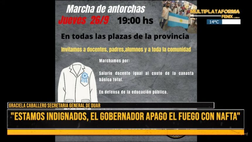 graciela-caballero:-“del-gobierno-solo-vemos-amenazas-y-no-dialogo.-esto-es-una-cuestion-personal”