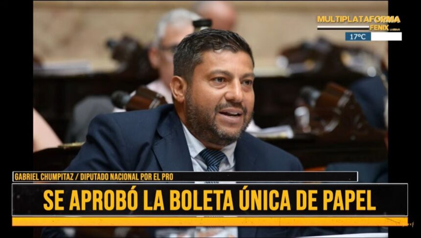 “la-boleta-unica-es-un-gran-avance-en-el-sistema-politico-argentino”,-senalo-el-diputado-nacional-gabriel-chumpitaz