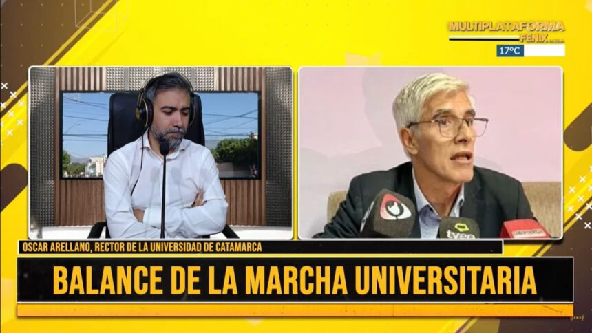 oscar-arellano,-rector-de-la-universidad-de-catamarca:-“cualquier-persona-tiene-derecho-a-marchar-en-defensa-de-la-educacion-publica”