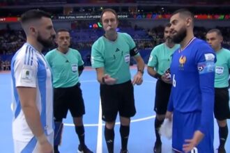 “Les vamos a ganar igual”: el tenso cruce en el sorteo entre los capitanes de Argentina y Francia, en el Mundial de futsal de Uzbekistán 2024