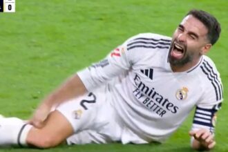 Dani Carvajal, grave lesión con Real Madrid y estremecedor grito de dolor que se metió en la transmisión de TV: “El vestuario está triste”