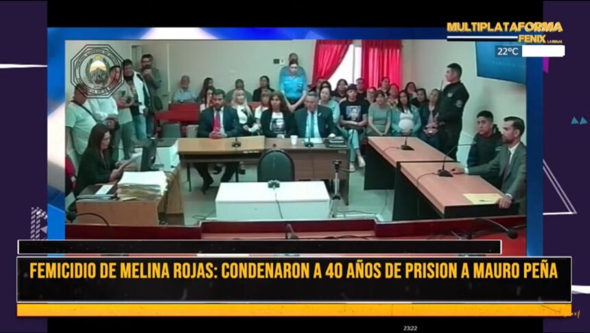 femicidio-de-melina-rojas:-condenaron-a-40-anos-de-prision-a-mauro-“mocho”-pena