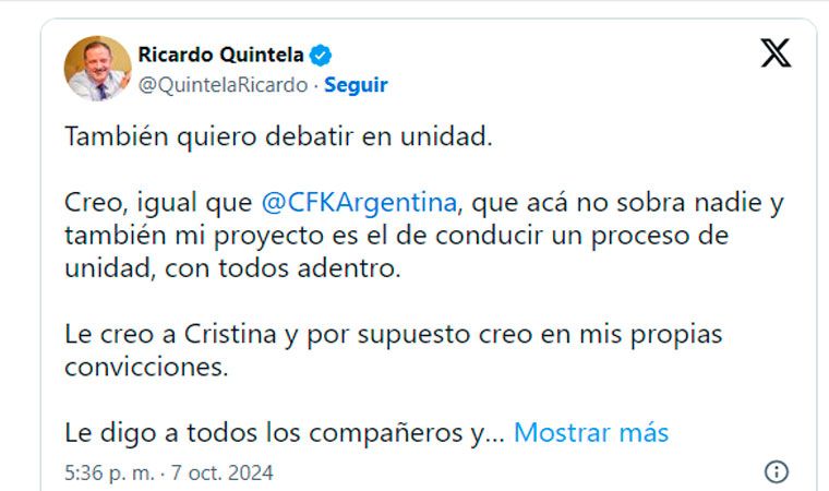 la-reaccion-de-ricardo-quintela-ante-la-postulacion-de-cristina-kirchner