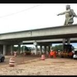 Según el ministro de Infraestructura Marcelo del Moral, las obras de la Rotonda del Chacho fueron paralizadas nuevamente por “falta de envíos de fondos de Nación”