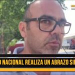 Trabajadores de Vialidad Nacional realizaron “abrazo simbólico” en protesta por medidas del gobierno nacional