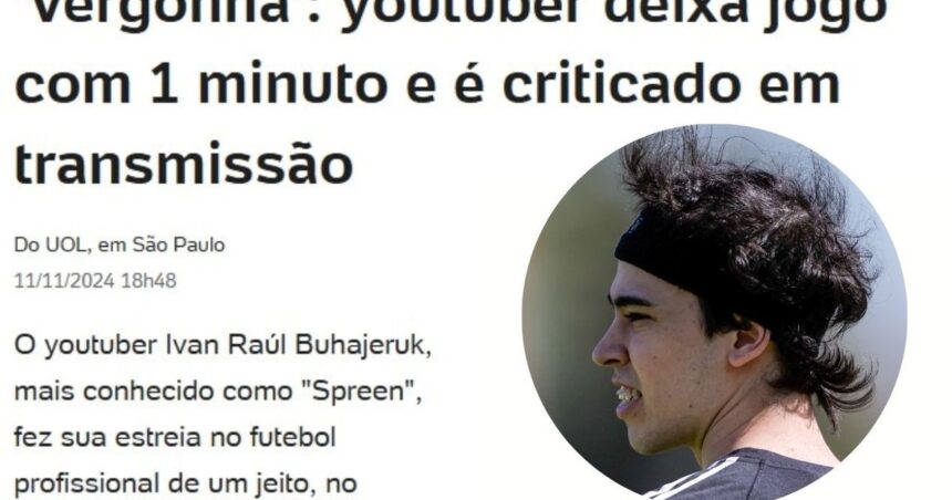 Los medios del mundo asombrados con el debut de Spreen en Riestra: de “vergüenza” a “están matando al fútbol”