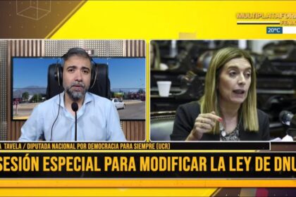 Diputada nacional Danya Tavela en Fénix: “La oposición buscará modificar la ley de DNU”