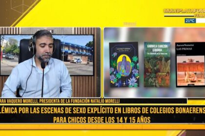 Bárbara Morelli en Fénix: “Estos libros los están difundiendo por un tema de ideología”