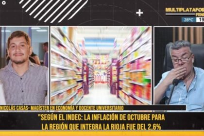 José Nicolas Casas: “La verdad que llamó la atención el numero de la inflación, ya que se esperaba un 3%”