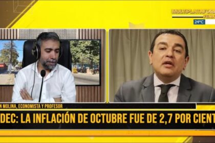 Efraín Molina: “Los precios aumentan pero a un menor ritmo”