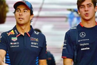 Checo Pérez contó que Franco Colapinto “dice groserías todo el tiempo” y criticó a los medios “irrespetuosos” que fogonean su salida de Red Bull