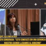 CFK condenada: “Esto comenzó con una denuncia nuestra cuando llegamos al gobierno”