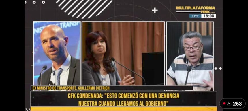 CFK condenada: “Esto comenzó con una denuncia nuestra cuando llegamos al gobierno”