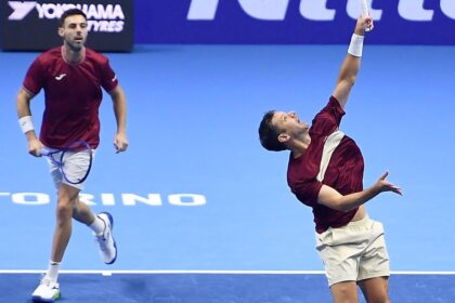 Doble golpe para la dupla Zeballos- Granollers: se despidieron de Turín y se quedaron sin la chance de volver a la cima del ranking