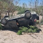 Aimogasta: Volcó una camioneta en ruta 60