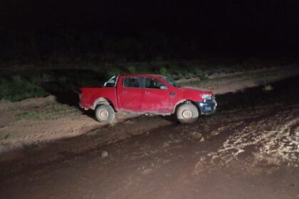 Un conductor en estado de ebriedad, derrapo por Ruta Provincial 6