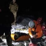 Dramático rescate de un militar que había quedado varado en el Volcán Lanín