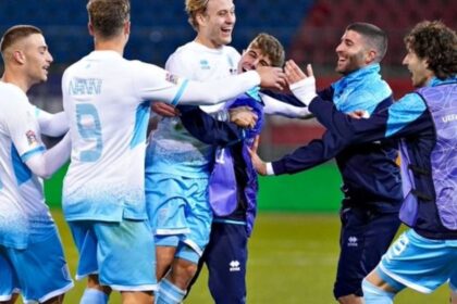 Histórico: San Marino, “el peor equipo del mundo”, le ganó 3-1 a Liechtenstein y ascendió en la Liga de Naciones de Europa