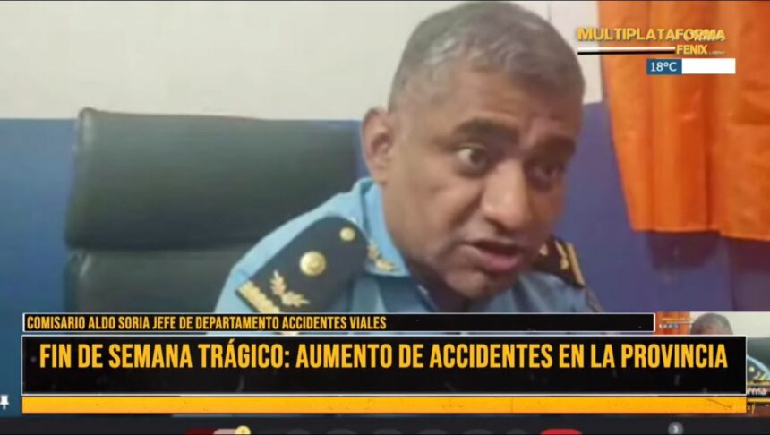 Fin de semana trágico: aumento de accidentes en la provincia