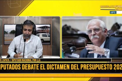 Carlos Zapata, sobre el presupuesto 2025: “Las provincias son angurrientas, cada vez piden más y más”.