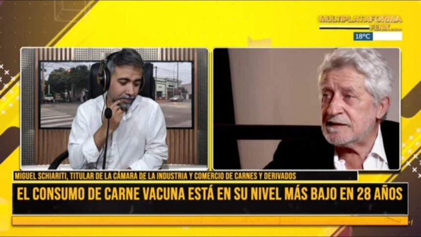 El consumo de carne está en su nivel más bajo en 28 años