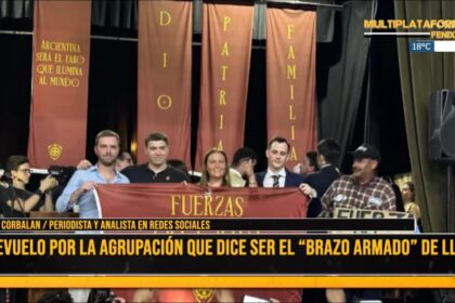 Revuelo por la agrupación que dice ser el “Brazo Armado” de la Libertad Avanza