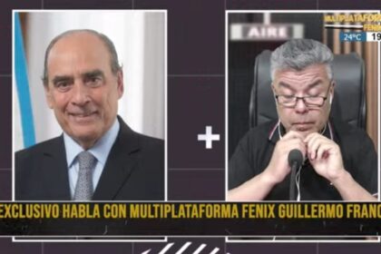 EN EXCLUSIVO.  Guillermo Francos habló con Multiplataforma Fénix:  ” El discurso de Quintela pertenece a lo más rancio del Peronismo”