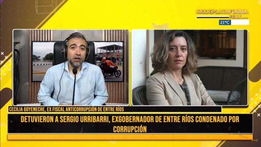 Cecilia Goyeneche, la fiscal de Entre Ríos destituida tras investigar a Sergio Urribarri: “Tengo la sensación de que voy a volver a ejercer”