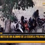 Robó una moto, fue grabado y es intensamente buscado