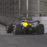 Colapinto y una accidentada primera práctica libre del GP de Las Vegas de F1: el reto de los comisarios, el enojo de Sainz y Ferrari y el golpazo que evitó a puro muñecazo