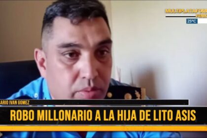 Robo millonario a la hija de Lito Asís