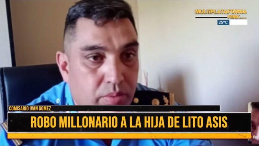 Robo millonario a la hija de Lito Asís