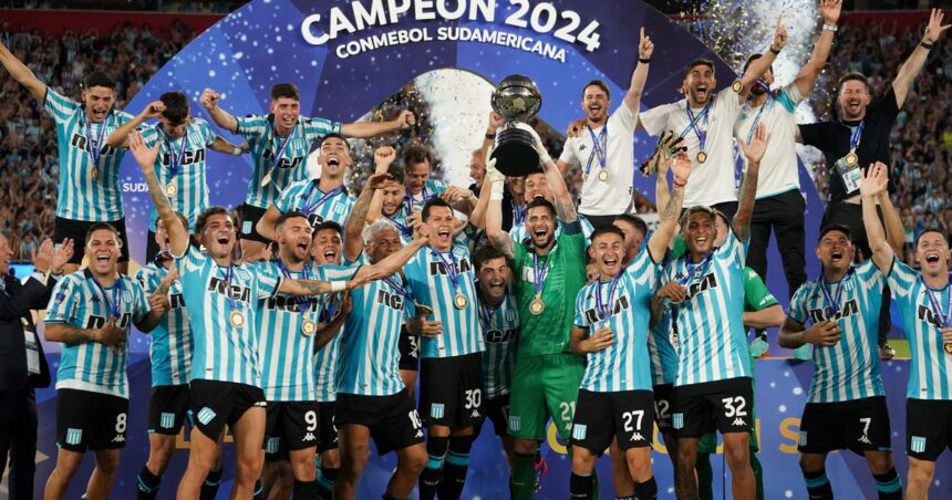 El Racing de Costas pegó de entrada y supo sufrir para ser el campeón de la Copa Sudamericana: la alegría infinita de la Academia