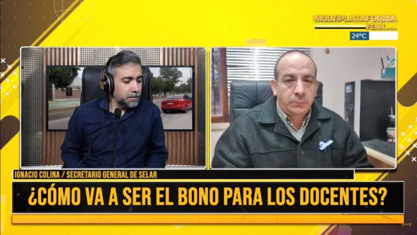 Ignacio Colina del SELaR: “Nosotros acompañamos el bono de 300 mil pesos”