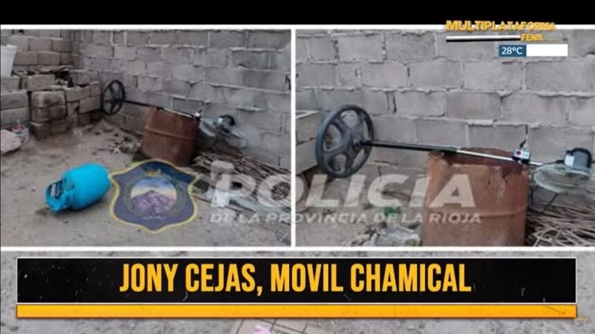 Chamical: policía recuperó elementos robados