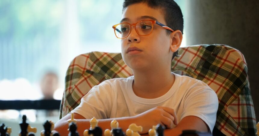 Faustino Oro, el más joven de la historia en ganar una partida en el Campeonato Argentino de ajedrez