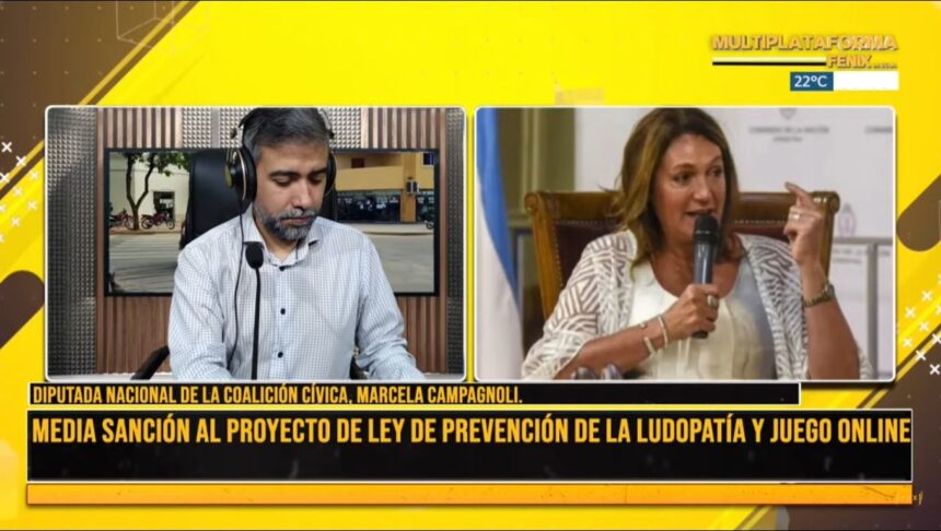 Marcela Campagnoli: La Libertad Avanza y la UCR no dieron quórum para prevenir la ludopatía y el juego online”